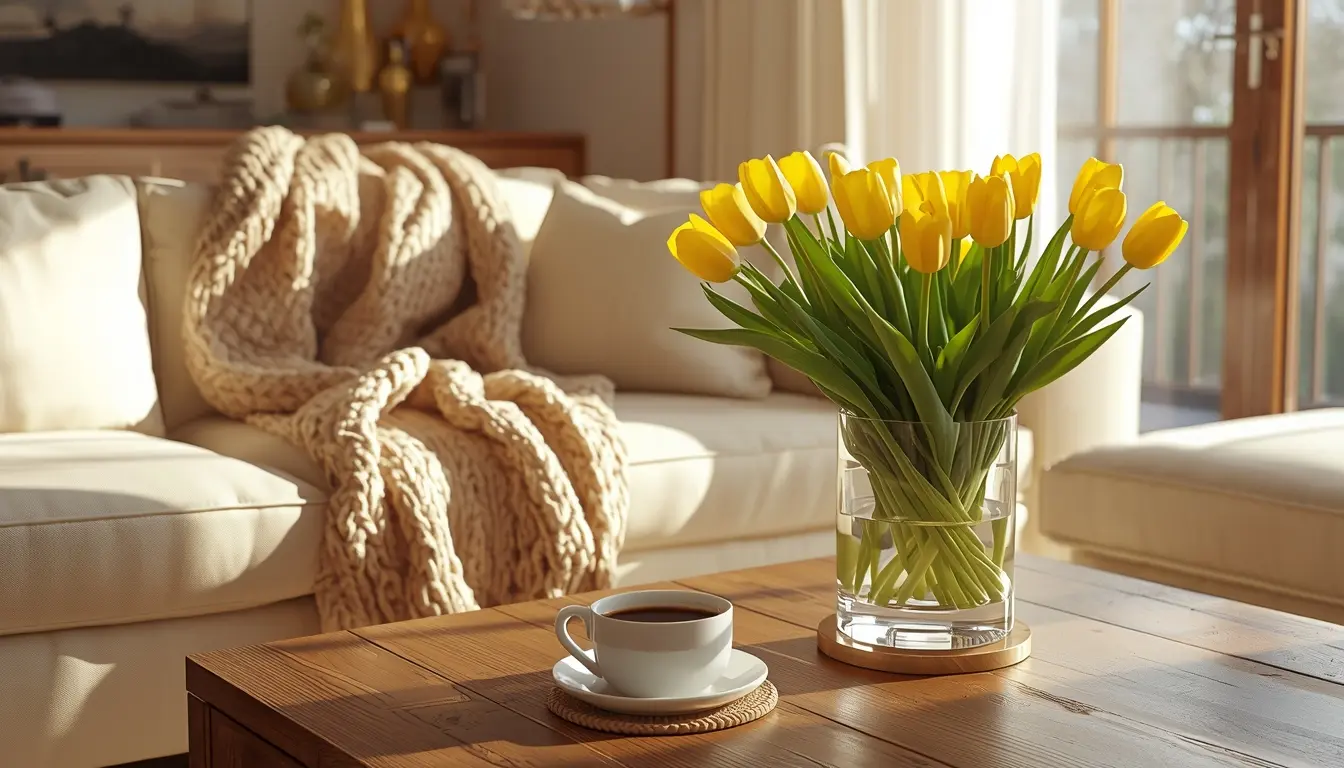 Beautifully cleaned home interior